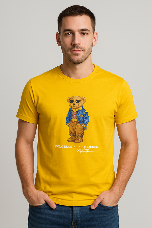 Classic Fit Jersey T-Shirt (Yellow)